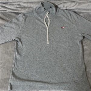 GRAY COLLAR MID BUTTON DOWN